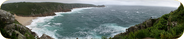 Porthcurno Beach